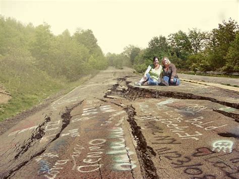 At centralia pa on the graffiti highway | Abandoned town, Centralia ...