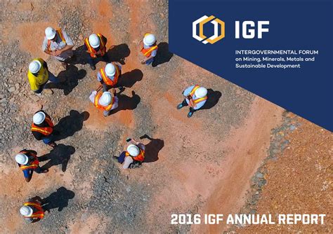 igf annual report international institute  sustainable