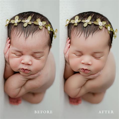 Baby Butter Newborn Skin Retouching Photoshop Actions | Retouching