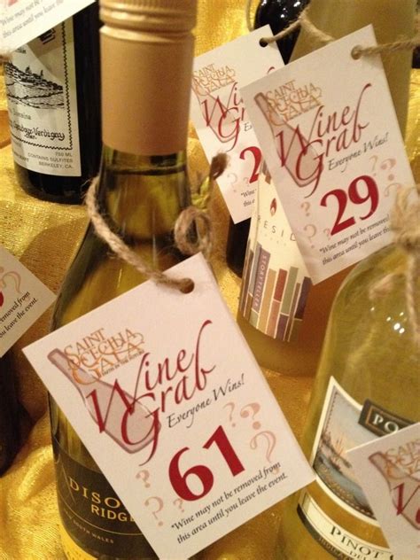 wine pull auction fundraiser wine