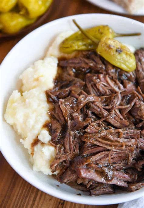 Mississippi Pot Roast {From-Scratch/Packet-Free} - Mel's Kitchen Cafe