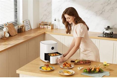XIAOMI MAF02 - BHR4857HK Mi OLED Display Smart Air Fryer, 3.5L - White ...
