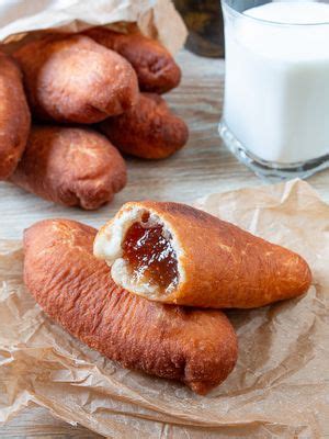 Рецепт жареных пирожков с повидлом с фото пошагово на Вкусном Блоге