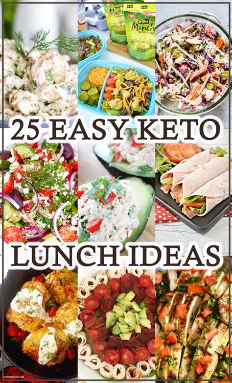 25 Easy Keto Lunch Ideas - The Harvest Skillet