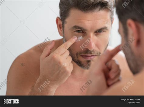 Mens Beauty. Cream Image & Photo (Free Trial) | Bigstock
