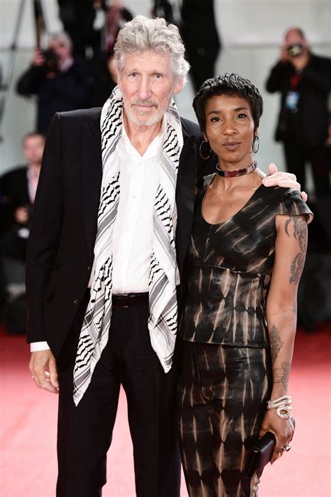 Photo : Roger Waters des Pink Floyd et Kamilah Chavis à la première de