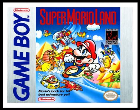 GameBoy – Super Mario Land - Retro Game Cases 🕹️