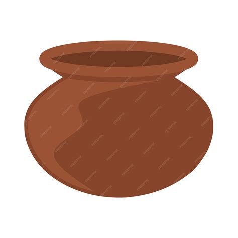 Premium Vector | Mud pot