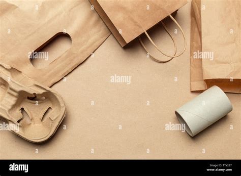 Recycled craft paper Stock Photo - Alamy