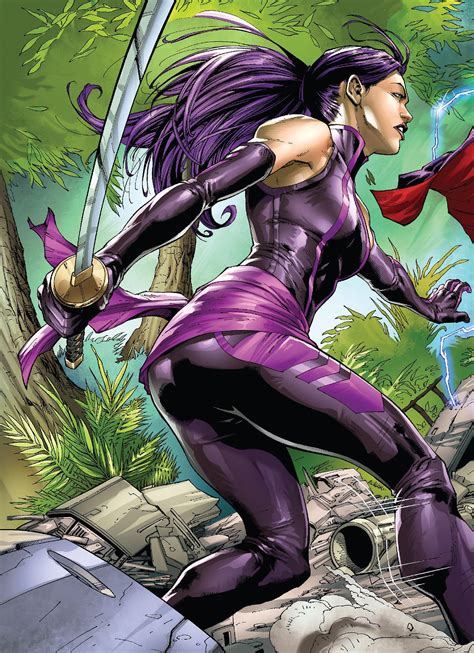 zeddfrost: “Psylocke by Edgar Salazar from Uncanny X-Men # 19