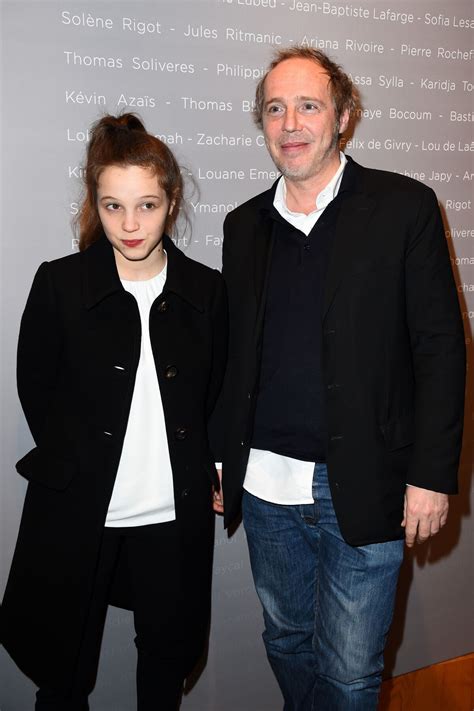 Photo : Solene Rigot et Arnaud Desplechin lors de la soirée des