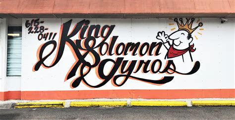 King Solomon Gyros - nashville public art