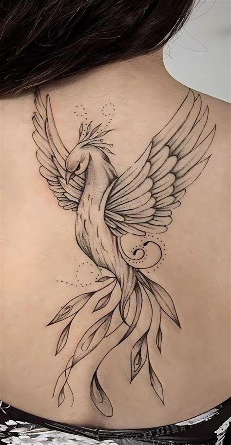Tattoo Fenix Nas Costas