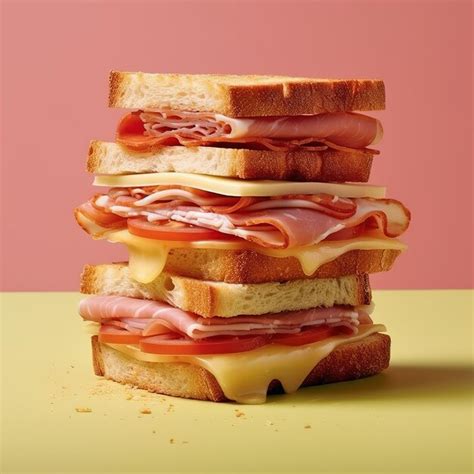 Premium AI Image | Panini Sandwich