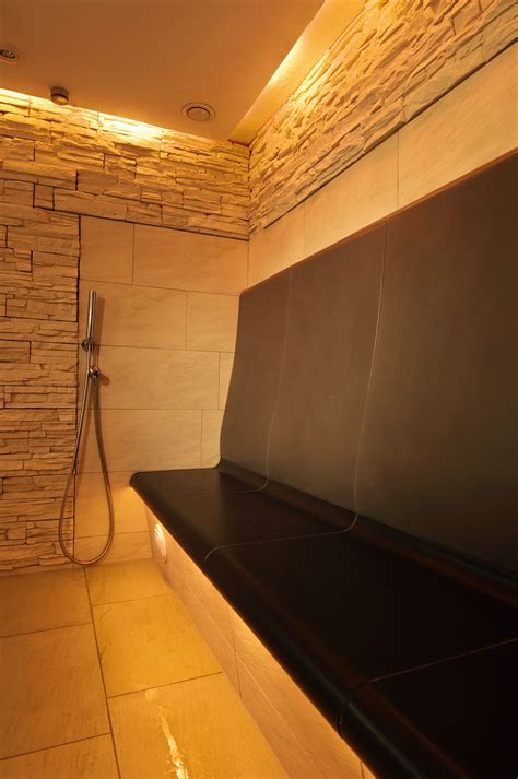 health club steam room