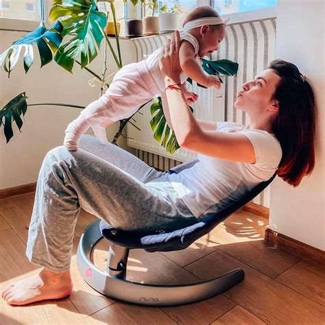 Nuna Leaf Curv – шезлонг-качели для малышей, купить у официального ...