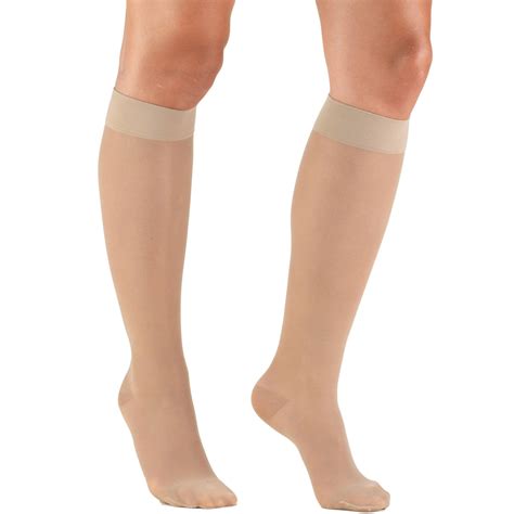 Knee Hi Stocking Queen Size Nude