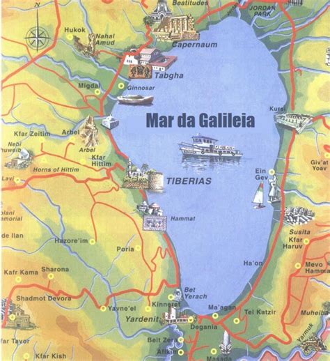 Onde Fica O Mar Da Galileia - Blog de Geografia: O Mar da Galileia é um lago de água doce e não um mar