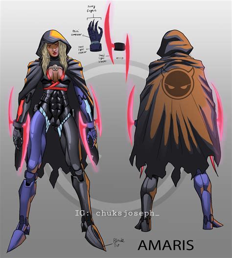 ArtStation - character design "AMARIS"