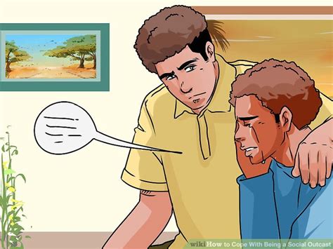 ways  cope    social outcast wikihow