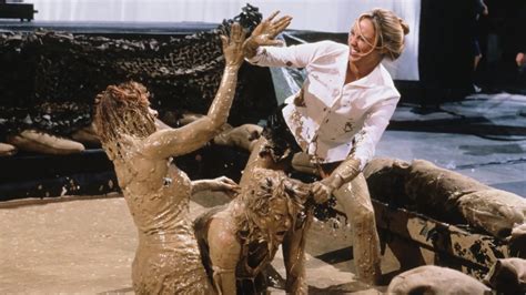 Major Gunns humiliated in the mud by Tygress & Stacy Keibler (Miss