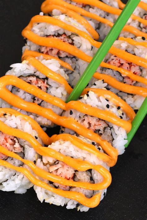 Imitation Crab Sushi Roll Recipe - A Spectacled Owl