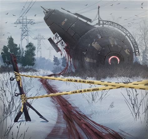 Simon Stalenhag Tribute: Victor Perez Artwork