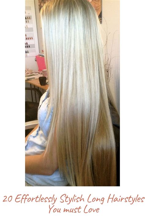 effortlessly stylish long hairstyles   love