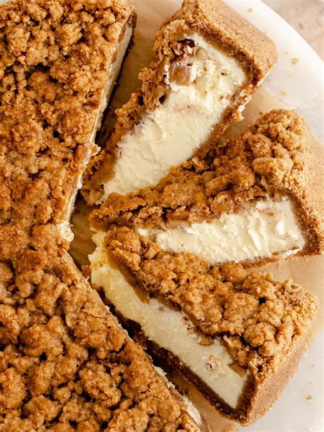 Apple Crumble Cheesecake – Julie Marie Eats - Love handmade