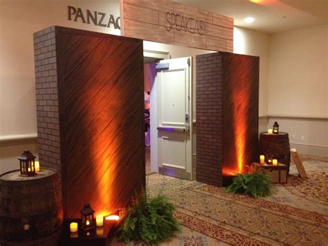 Speakeasy Event Entrance #FloridaEventDecor #event #eventmanagement #