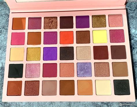 Палетка теней для век I Heart Revolution Jumbo Chocolate Palette - «💝 ...