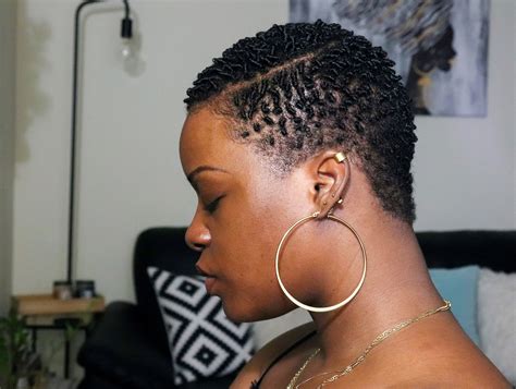 how to get finger coils with short hair