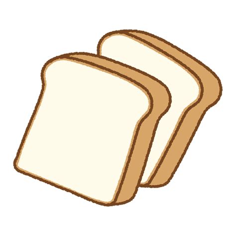 食パンのイラスト | 商用OKの無料イラスト素材サイト ツカッテ