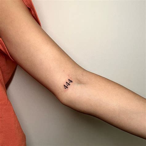 225+ tattoo 444 meaning mạnh mẽ và táo bạo nhất