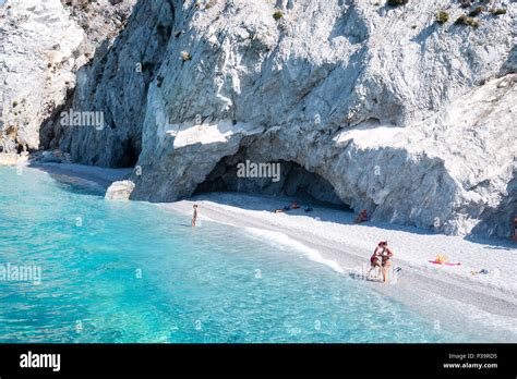 Lalaria Beach Skiathos Stock Photo - Alamy