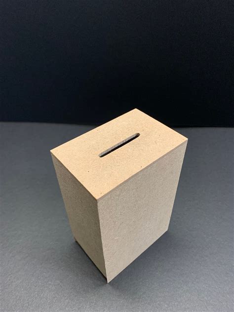 money box tall crafty arts