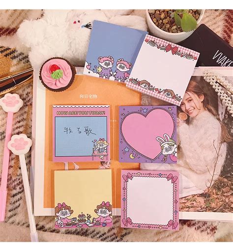 Kawaii Pink Girlhood липкий блокнот для заметок дневник стационарные ...
