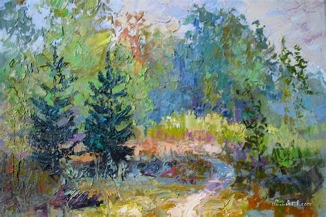 Лісова галявина SERB97, Сердюк Борис - мальовані картини на UkrainArt ...
