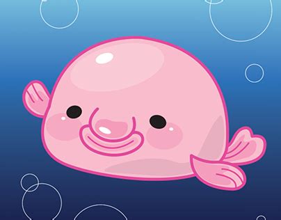 blobfish swimming gif
