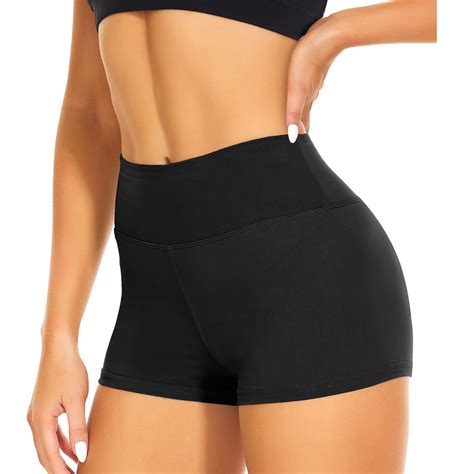 Custom Logo Workout Shorts - Women's Buttery Soft Spandex