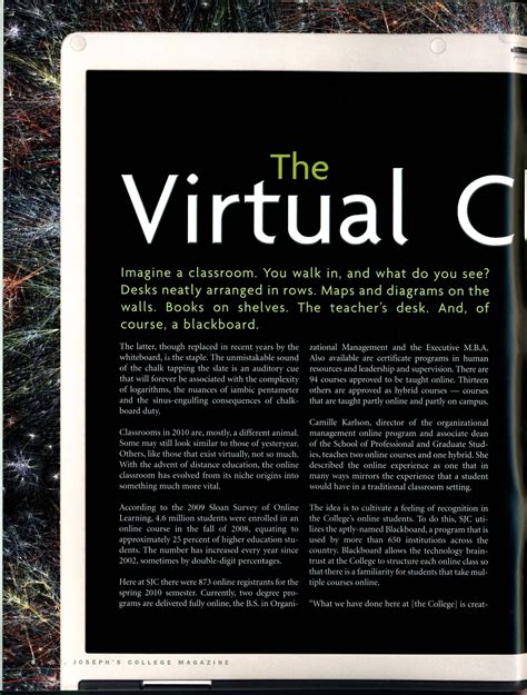 St. Joseph's College Magazine 2010 Spring : St. Joseph's University