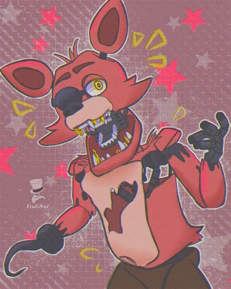 Foxy And Mangle, Fnaf Foxy, Fnaf 1, Five Nights At Freddy's, Horror