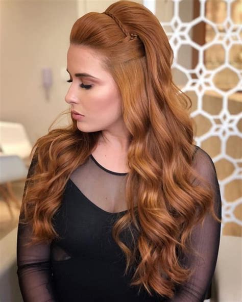 penteado de festa semi preso trancas  coques  usar em