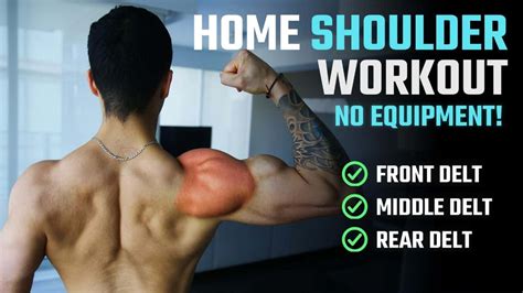 shoulder workout  home  growth  equipment