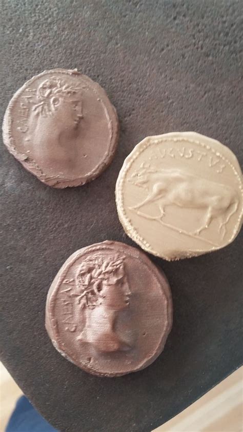 Replica of Augustus Caesar coin by Childeric - Thingiverse | Coins ...