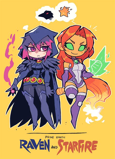 ♦️Raven and Starfire🌠 | DC Comics | Know Your Meme