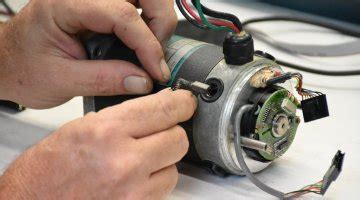 servo motor repair precision electronic services