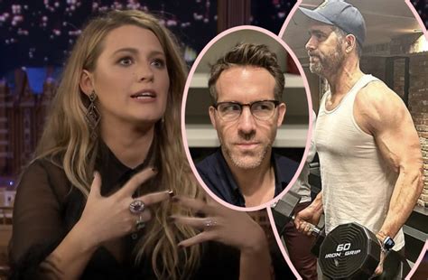 Blake Lively Drools Over Ryan Reynolds' Bulging Transformation In HAWT ...