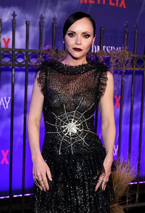 CHRISTINA RICCI at Wednesday Premiere in Los Angeles 11/16/2022