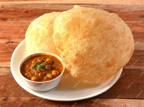 Premium Photo | Chole Bhature spicy Chick Peas curry also known as